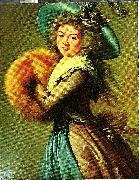 Elizabeth Louise Vigee Le Brun madame mole raymond oil painting